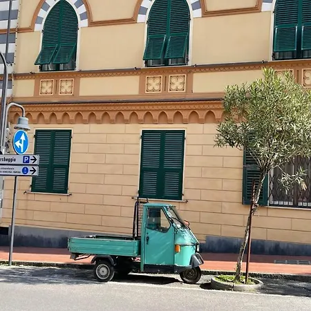 Апартаменты Levanto: Grazioso 3+1 Tra Mare, Centro Del Paese E Stazione Леванто